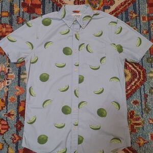 Urban Pipeline Short Sleeve Lime Shirt